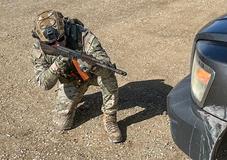 range train cover concealment rifle training