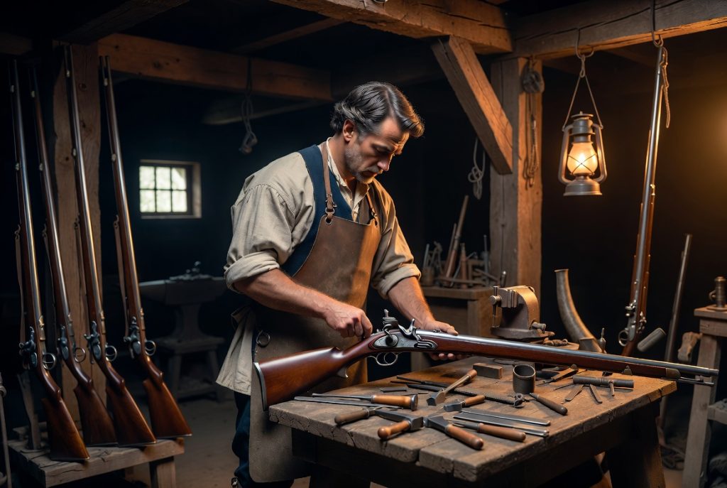 revolutionary war gunsmith Grok