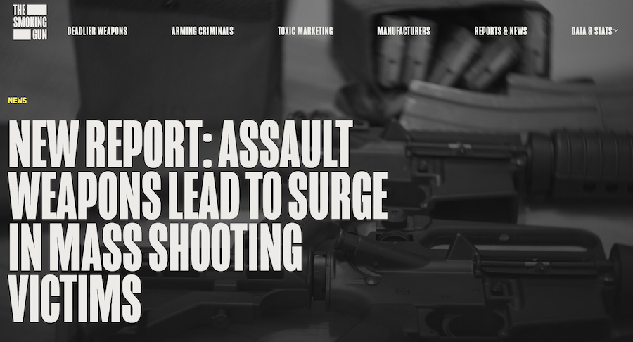 smoking gun lickenbrock assault weapons