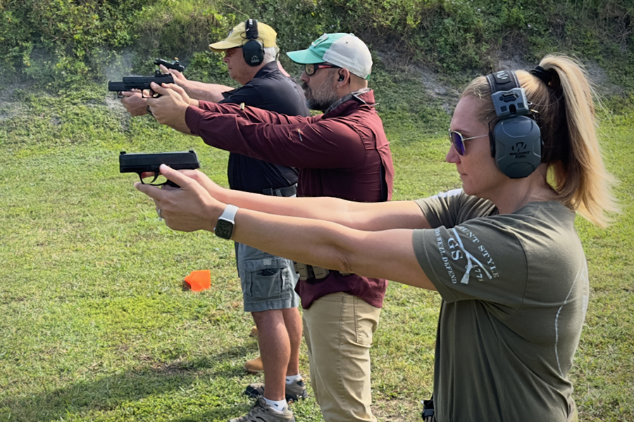 range train firearms self-defense training