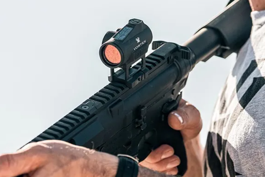 crossfire II solar red dot sight