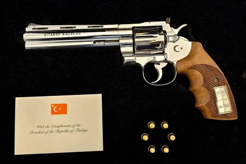 Turkish Gumusay .357 revolver