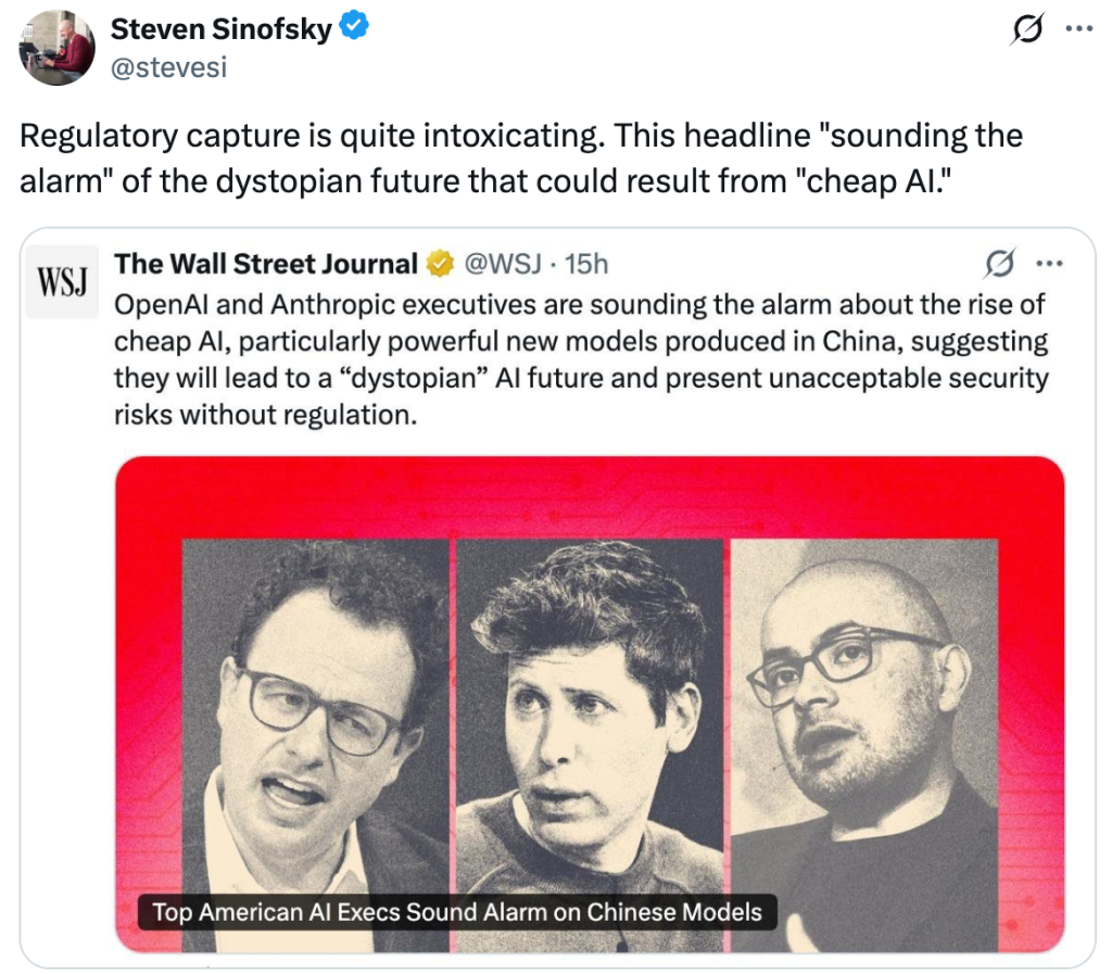 ai regulatory capture