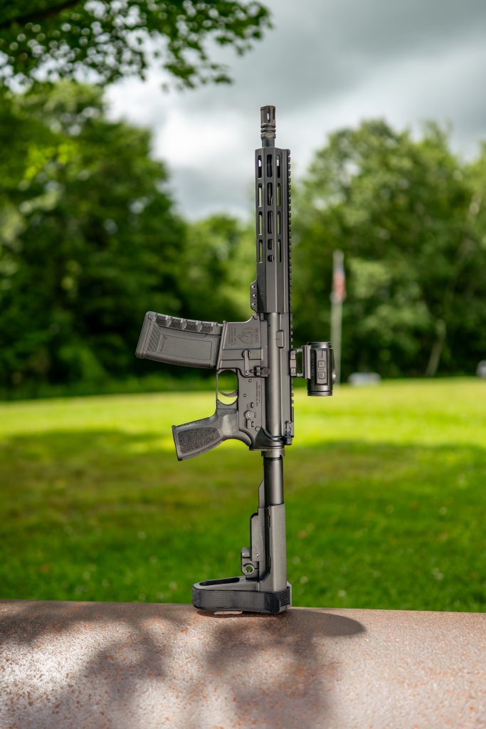 One Horse Express pistol with force reset trigger