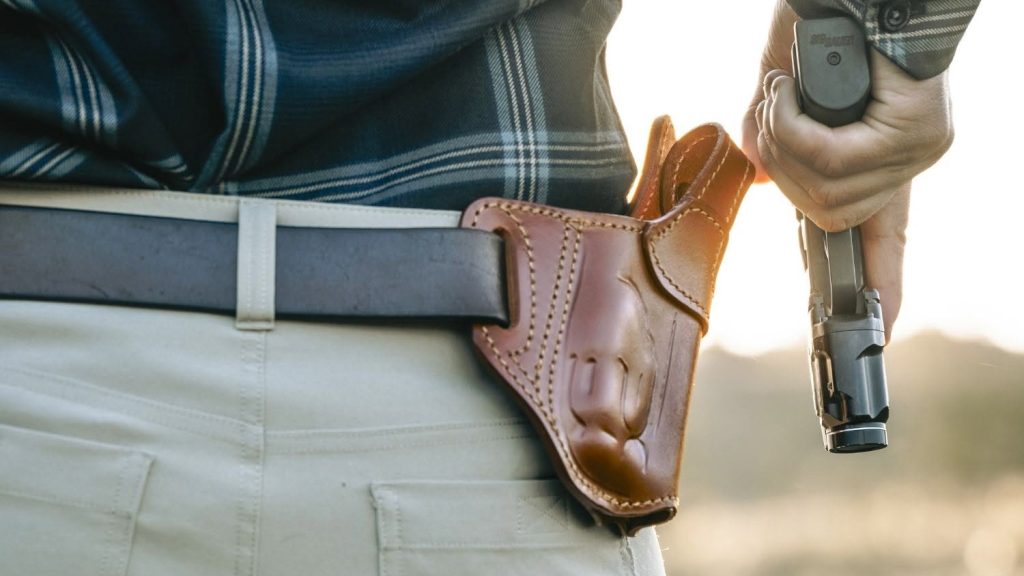 FALCO Launches AM03 and DM04 Leather Multi-Fit Holsters