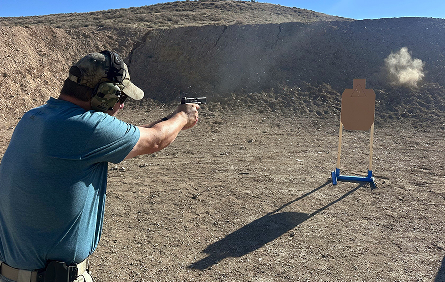 range train thoracic triangle target