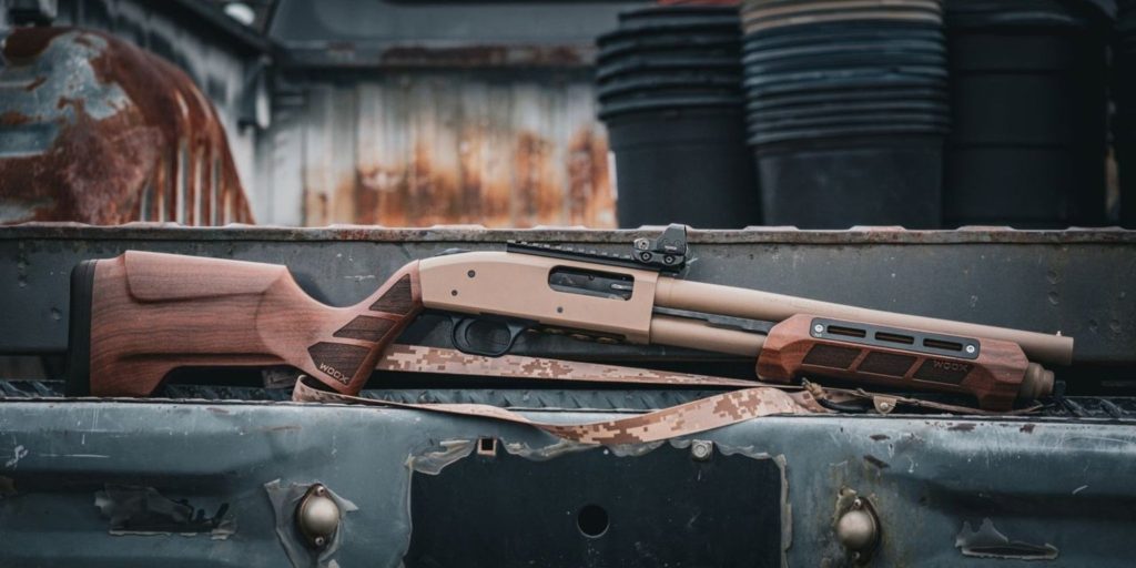 WOOX's Gladiatore V2 Gives Mossberg Pumps a Walnut Glow-Up