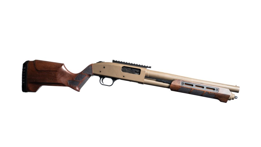 WOOX's Gladiatore V2 Gives Mossberg Pumps a Walnut Glow-Up