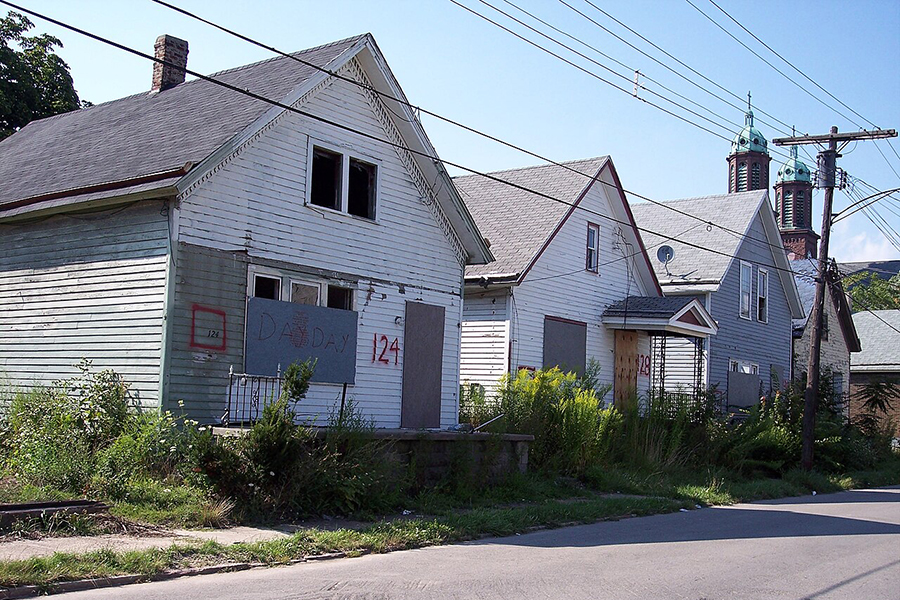 urban decay abandoned buildings