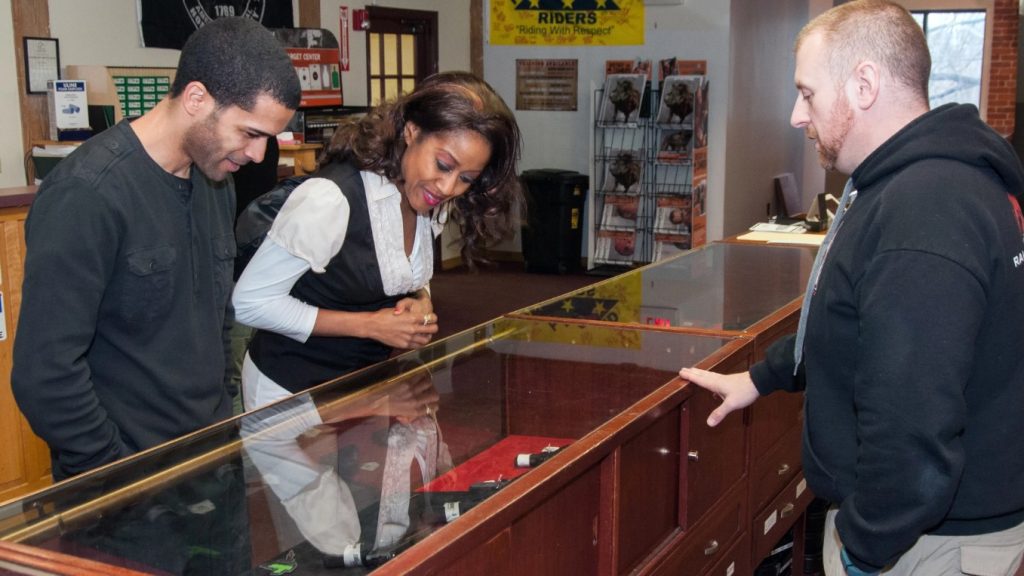 gun store sales counter NSSF