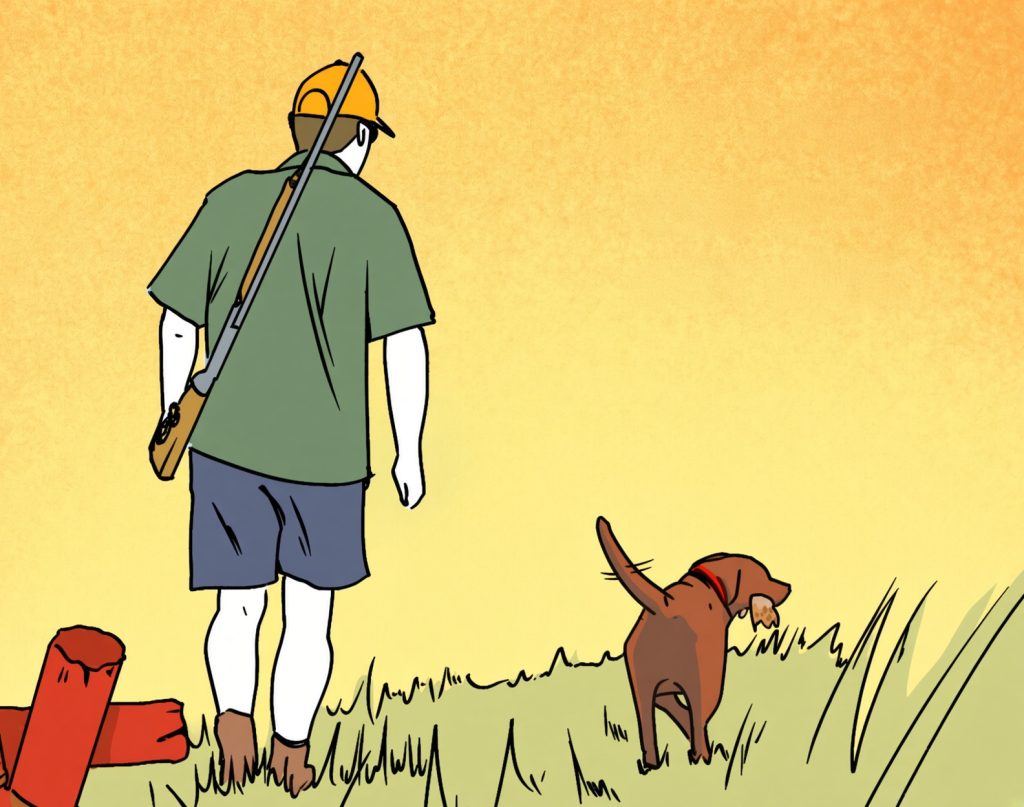 Dove season hunting toon feat