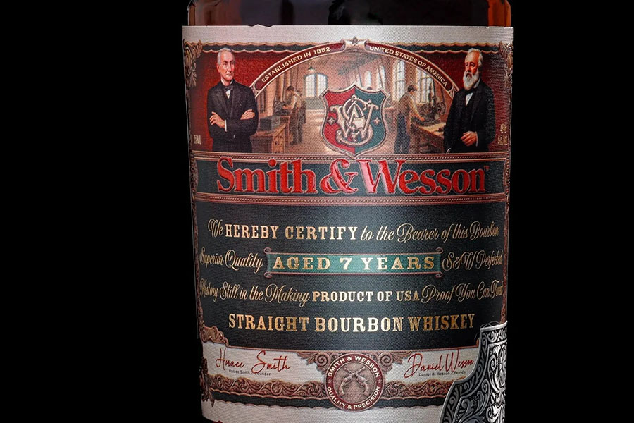 Smith & Wesson Bourbon whiskey