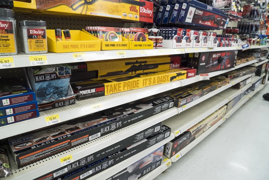 walmart BB gun aisle