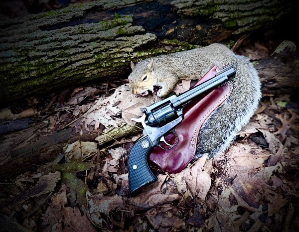 Ruger Single-Six revolver squirrel hunting