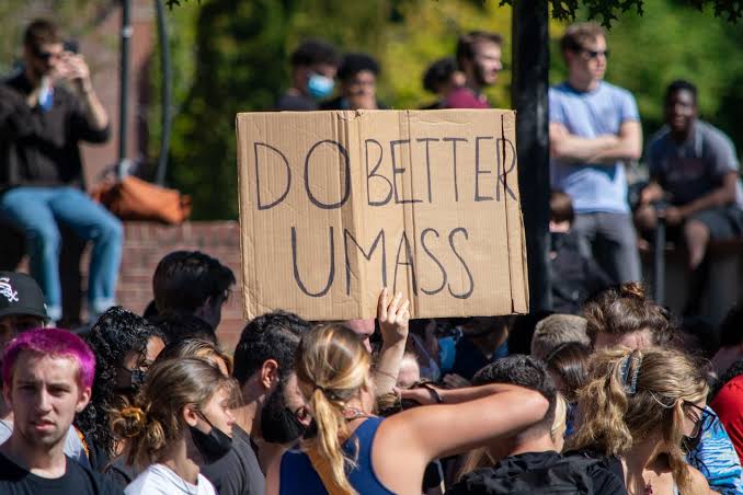 do better umass student protest